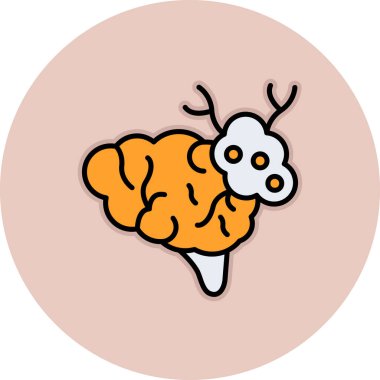 vektör illüstrasyonu, karalama simgesi ögesi.