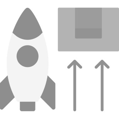 roket simgesi vektörünü çalıştır