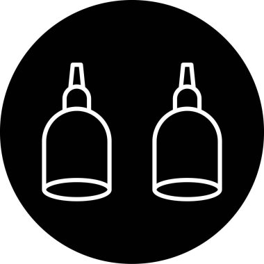 şişe vektör simgesi kolayca değiştirebilir ya da düzenleyebilir