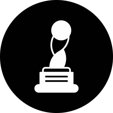 Bardak. Web simgesi basit illüstrasyon