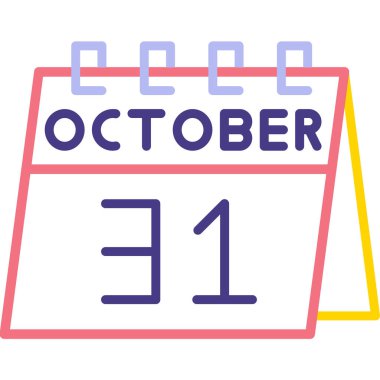 Kasım 26 - Takvim simgesi - vektör illüstrasyonu