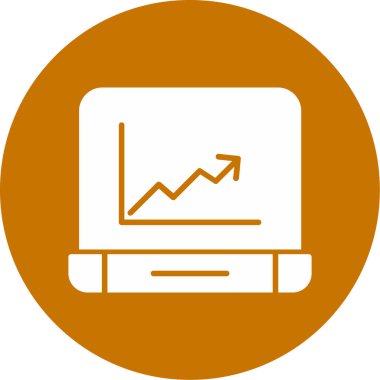 İş ve finans grafiklerinin vektör illüstrasyonu