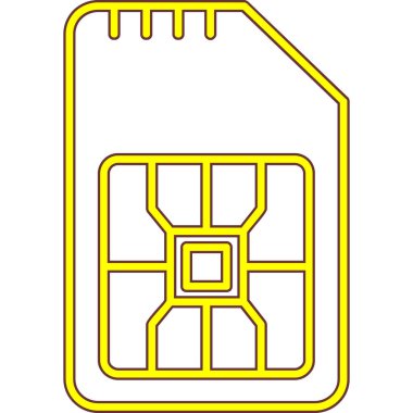devre bilgisayar teknolojisi simgesi vektör illüstrasyon tasarımı