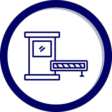 Modern b 'nin vektör illüstrasyonu eksik simgesi