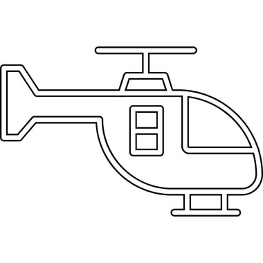 Helikopter simgesi, özet biçimi