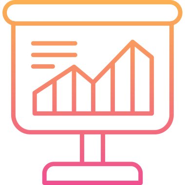 Grafik. Web simgesi basit illüstrasyon