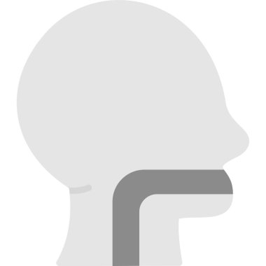 Sakallı, resimli, beyaz arka planda vektör olan bir adam..