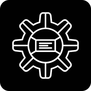 seo modern simgesinin vektör illüstrasyonu