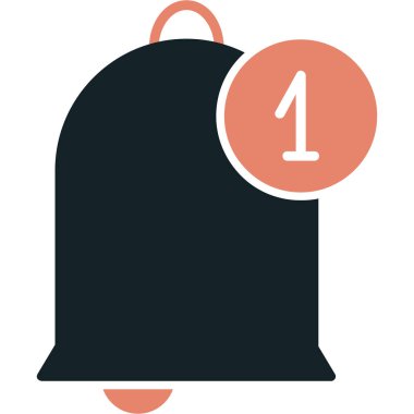 Bir posta kutusu simgesinin vektör illüstrasyonu