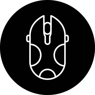 Modern b 'nin vektör illüstrasyonu simge faresinden yoksun