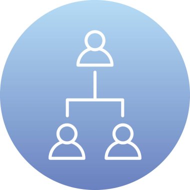 İnsan simgesinin vektör illüstrasyonu