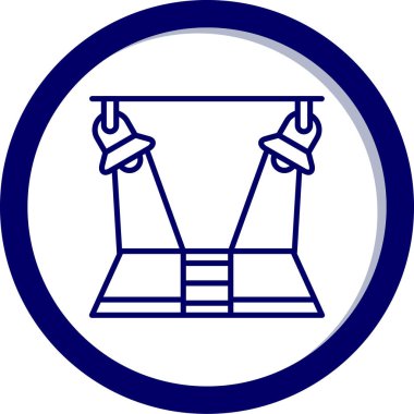 Modern b 'nin vektör illüstrasyonu eksik simgesi