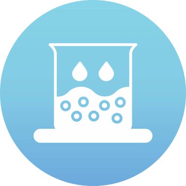 Bir su musluğu simgesinin vektör çizimi