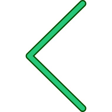 ok simgesi vektör illüstrasyonu