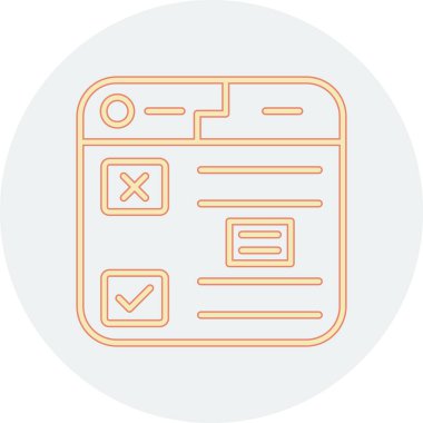 seo modern simgesinin vektör illüstrasyonu