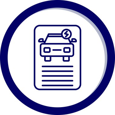 Kontrol listesi. Web simgesi basit illüstrasyon