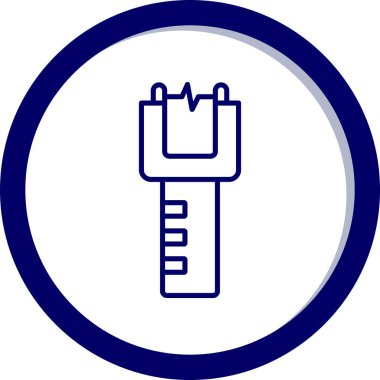 Modern b 'nin vektör illüstrasyonu eksik simgesi