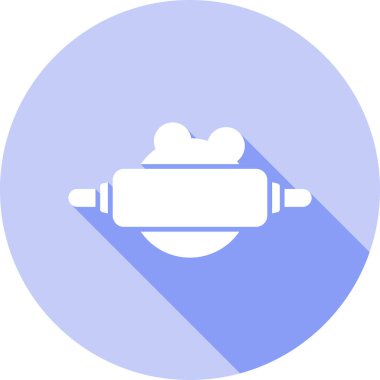 Bulut. Web simgesi basit illüstrasyon