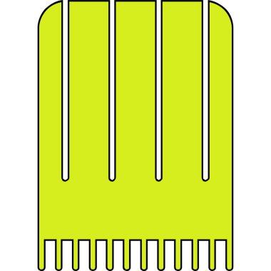 tarak simgesi, basit biçim
