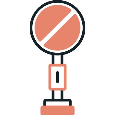 Modern oto tamir simgesinin vektör illüstrasyonu