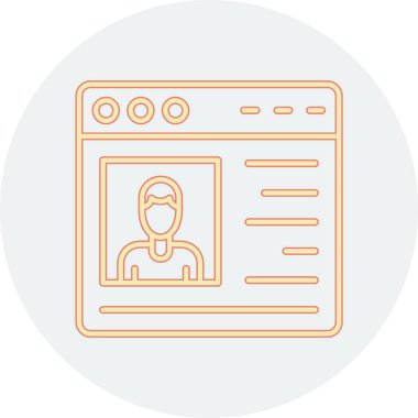 seo modern simgesinin vektör illüstrasyonu