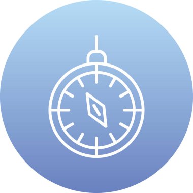 Saat simgesi vektör illüstrasyonu