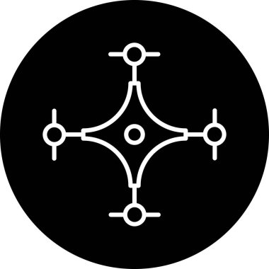 Seo modern simgesinin vektör illüstrasyonu, teknoloji simgesi