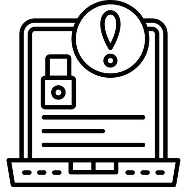 bilgisayar simgesi, vektör illüstrasyonu