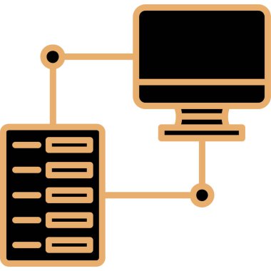 sunucu simgesi çizimi