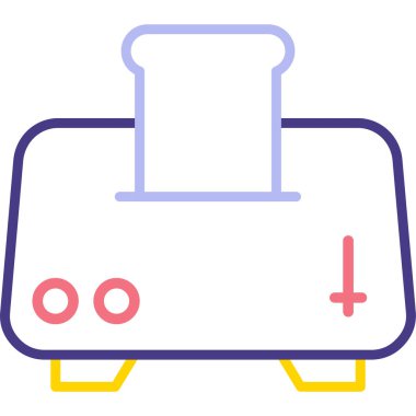 Modern elektrik simgesinin vektör illüstrasyonu