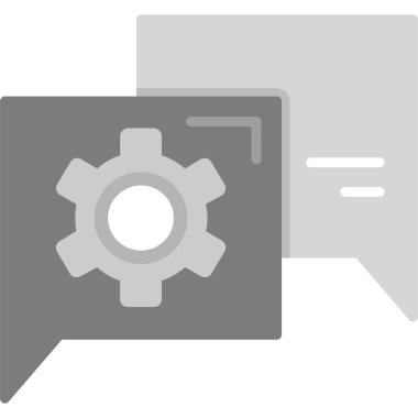 Mesaj simgesi. Web tasarımı için basit ileti vektör sembolü çizimi