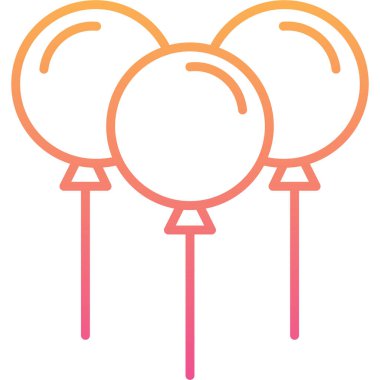 Şirin bir çizgi film simgesinin vektör çizimi