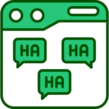 Mutlu gülümseme simgesi, vektör illüstrasyonu