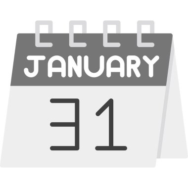 Ocak ayı tarihli takvim