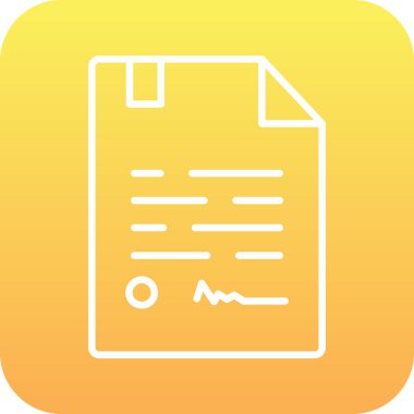 Sözleşmeli ağ simgesi, vektör illüstrasyonu