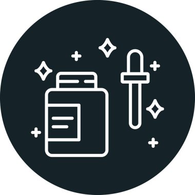 Modern simgenin vektör illüstrasyonu