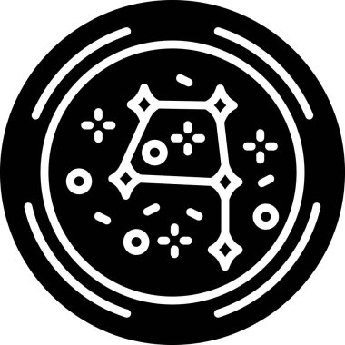 Bir gıdanın modern bir simgesinin vektör çizimi