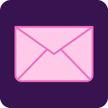 zarf simgesi vektör illüstrasyonu