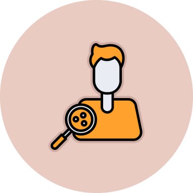 Arama simgesi vektör illüstrasyonu