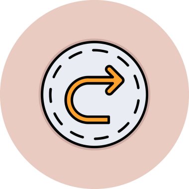 Sikke Simgesi vektör illüstrasyonu