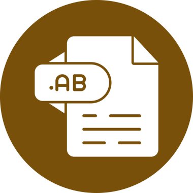 Dosya uzantısı etiketli belge simgesi