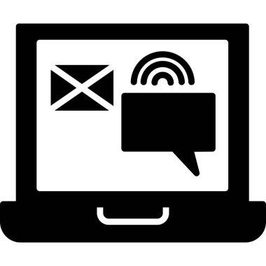 E- posta pazarlama vektör simgesi kolayca düzenleyebilir ya da değiştirebilir