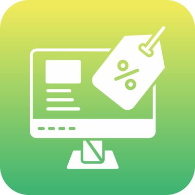 Modern simgenin vektör illüstrasyonu