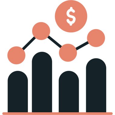 iş düz vektör simgesi
