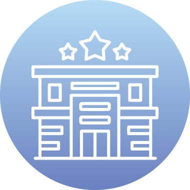 yapı inşa simgesi ana hatları biçiminde