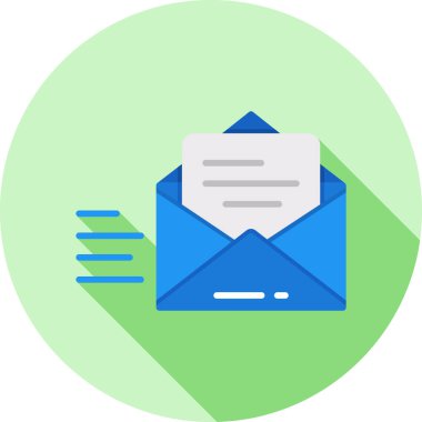 posta simgesi, vektör illüstrasyonu