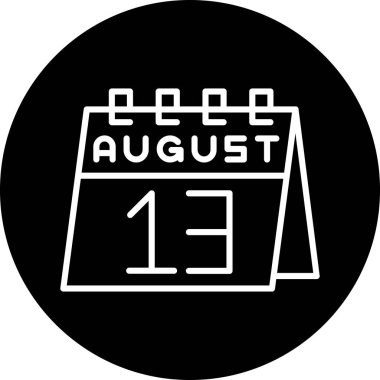 Moda biçimi izole edilmiş arkaplanda takvim simgesi