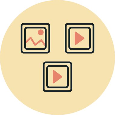 Vektör illüstrasyonu, simge ögesi