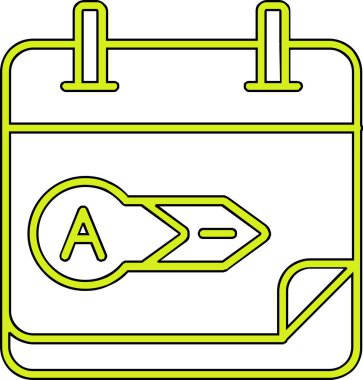 ok simgesi vektör illüstrasyonu