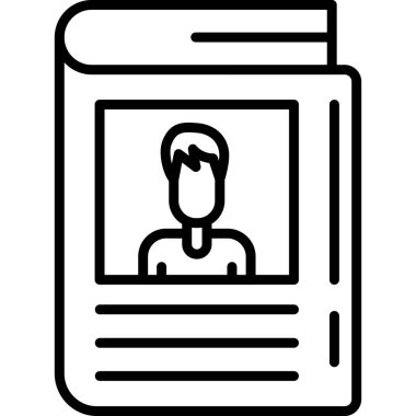 Kimlik kartı simgesi, özet biçimi